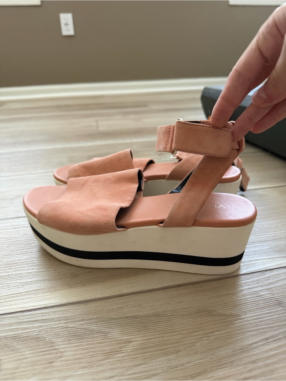 Via Spiga platform sandals
